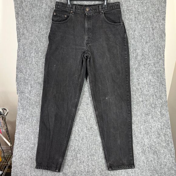 Levis Jeans Mens 36 34" In 560 Loose Tapered Baggy Dark Wash Vintage USA‎ 90s - Picture 1 of 8